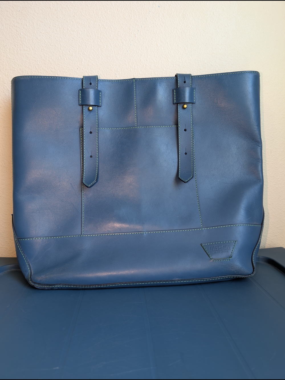 IIIBeCa by Joy Gryson leather tote bag - Picture 2 of 8